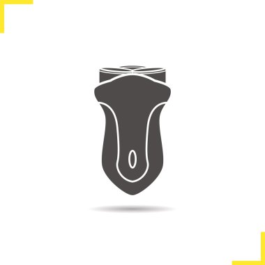 Elektrikli tıraş makinesi simgesini