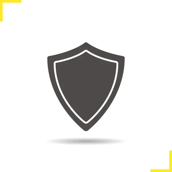 Shield symbol icon — Stock Vector