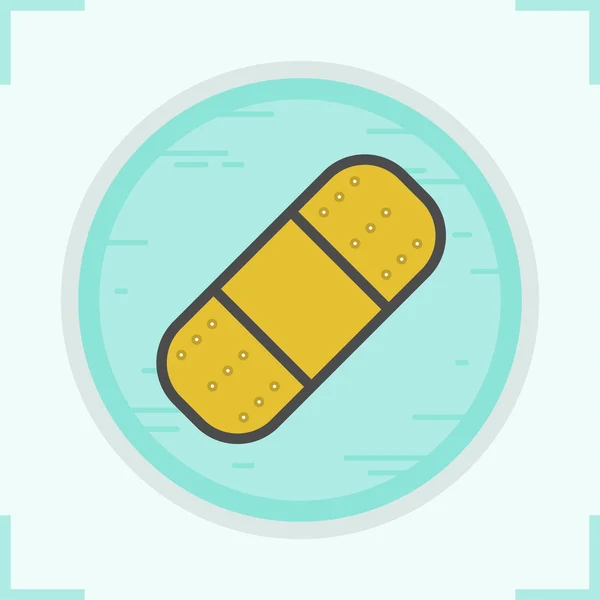 Band aid color icon — Wektor stockowy