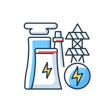 Barınak hizmetleri RGB renk simgesi. Güvenli bir konaklama yeri. Evsizler barınağı. Acil yerleştirme. Kalacak yer ve yatılı tedavi. Evsizlik. Acil koruma gereksinimleri. İzole vektör illüstrasyonu