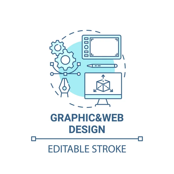 Gráfico Ícone Conceito Web Design Carreiras Topo Para Pensadores Criativos — Vetor de Stock