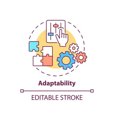 pix Flexible Thinking Adaptability Flexibility Clipart svg vector illustration graphic