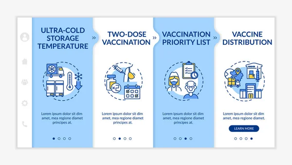 Εικονικός Εμβολιασμός Κατά Την Επιβίβαση Πρότυπο Φορέα Εξαιρετικά Κρύα Θερμοκρασία — Διανυσματικό Αρχείο