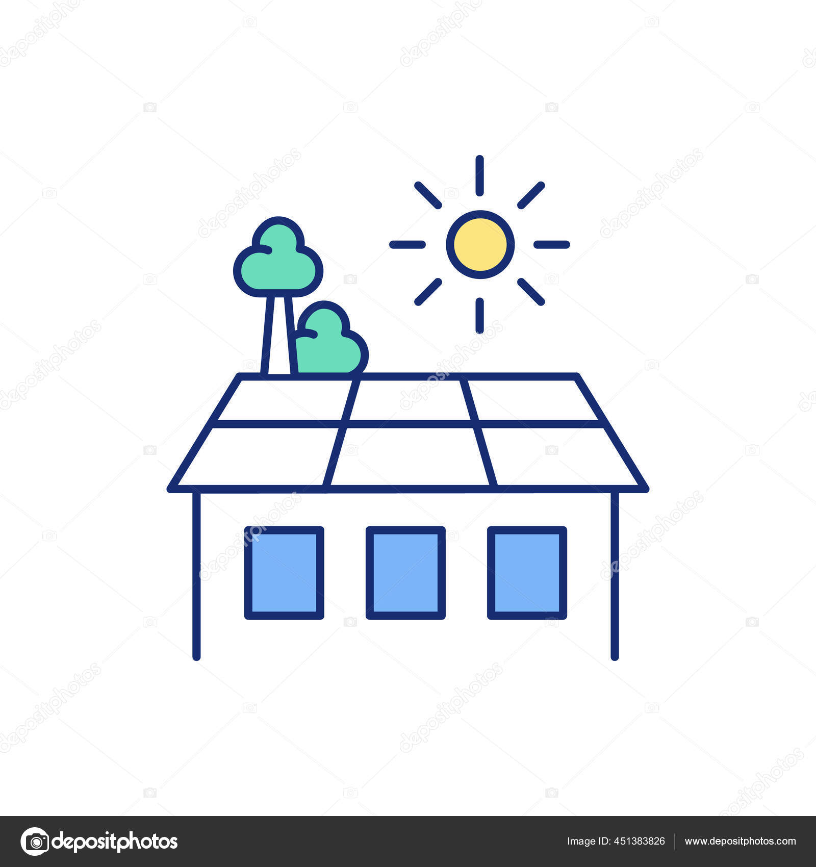 Rooftop Garden Vector Images Royalty Free Rooftop Garden Vectors Depositphotos