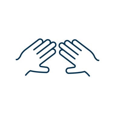 El masajı RGB renk ikonu. İyileştirme pratiği. Kas sıcaklığı artıyor. Karpal tünel sendromu tedavisi. Stres ve endişe hislerini azaltıyor. El refleksolojisi. İzole vektör illüstrasyonu