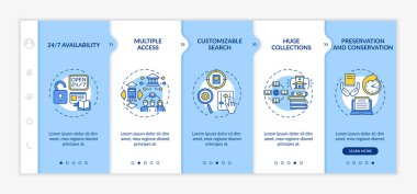 Çevrimiçi kütüphane biniş vektör şablonu yararları. Büyük bir koleksiyon. Çoklu erişim. Gümrük dairesi araması. Simgeli ilgili mobil web sitesi. Web sayfası basamak ekranları. RGB renk kavramı