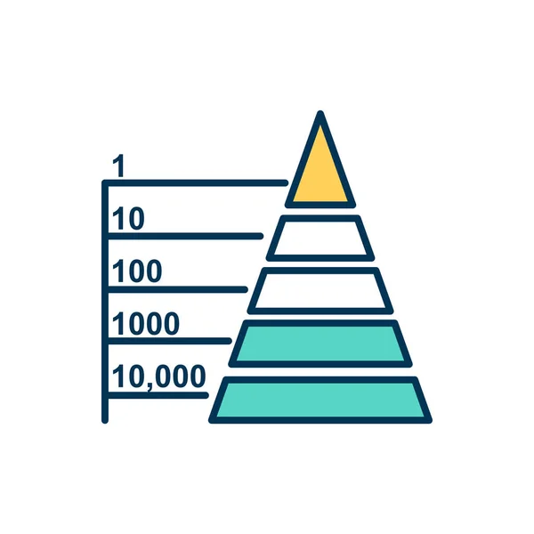 Diagramma che mostra la piramide energetica artica per l'istruzione