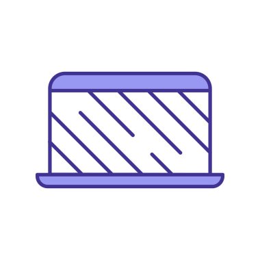 Bilgisayar gözler RGB renk simgesini korur. Bilgisayar veya laptop ekranları için matte filtresi. İnsan organları için çalışmayı daha az acı verici hale getiriyor. İzole vektör illüstrasyonu