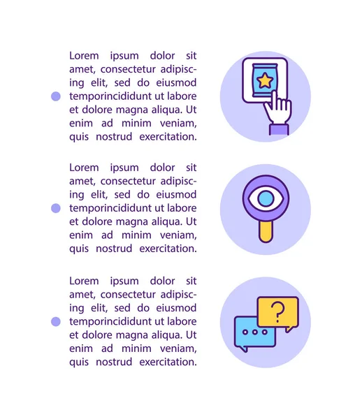 Rätten Att Välja Och Informeras Konceptikoner Med Text Ppt Sida — Stock vektor