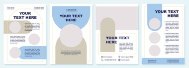 Finans ve ticaret broşürü. Broşür, broşür, broşür baskısı, kopya alanı olan kapak tasarımı. Mesajın burada. Dergiler için vektör planları, yıllık raporlar, reklam posterleri