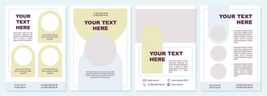 İş seçenekleri monokrom broşür şürü. Broşür, broşür, broşür baskısı, kopya alanı olan kapak tasarımı. Mesajın burada. Dergiler için vektör planları, yıllık raporlar, reklam posterleri