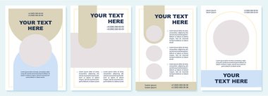 Endüstri sunum broşürü. Broşür, broşür, broşür baskısı, kopya alanı olan kapak tasarımı. Mesajın burada. Dergiler için vektör planları, yıllık raporlar, reklam posterleri