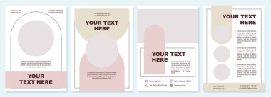 İş ilanı, çağdaş broşür. Broşür, broşür, broşür baskısı, kopya alanı olan kapak tasarımı. Mesajın burada. Dergiler için vektör planları, yıllık raporlar, reklam posterleri