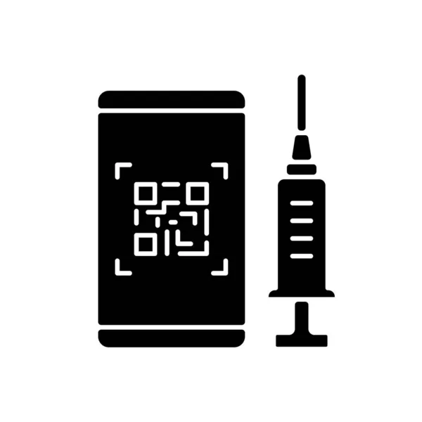 Qr Code Silhouetteストックベクター ロイヤリティフリーqr Code Silhouetteイラスト Depositphotos