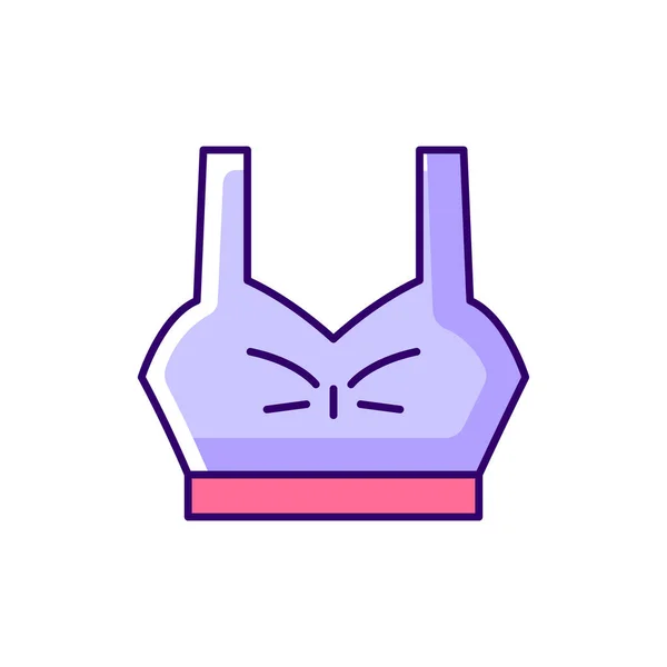 Sujetador Icono Lineal Superior Ropa Interior Femenina Traje Deportivo