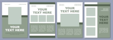 Bilgilendirici broşür şürü. Müşteriler için servis. Broşür, broşür, broşür baskısı, kopya alanı olan kapak tasarımı. Mesajın burada. Dergiler için vektör planları, yıllık raporlar, reklam posterleri