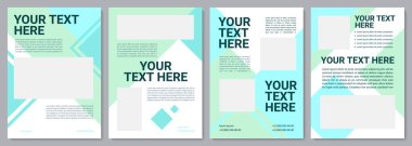 Deniz sanayi broşürü. Profesyonel bilgi. Broşür, broşür, broşür baskısı, kopya alanı olan kapak tasarımı. Mesajın burada. Dergiler için vektör planları, yıllık raporlar, reklam posterleri