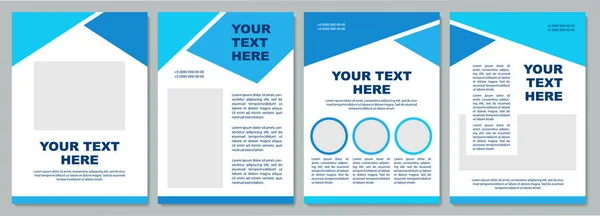 Geometrische Brochure Sjabloon Flyer Boekje Folder Print Cover Design Met — Stockvector