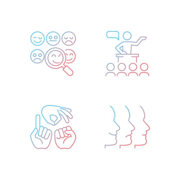 表情認識ストックベクター ロイヤリティフリー表情認識イラスト Depositphotos