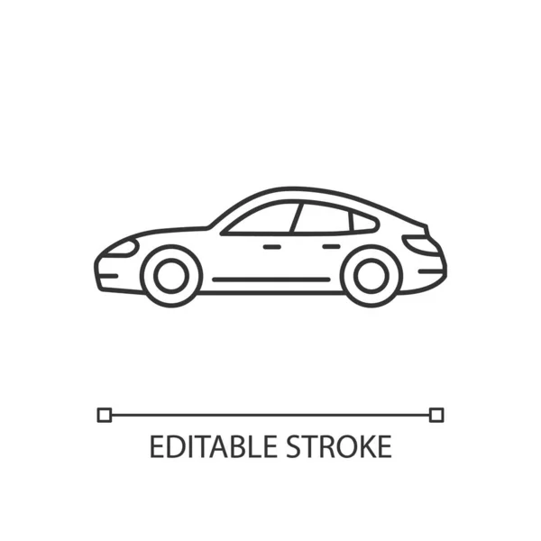 ícone de glifo preto de alta velocidade. corridas de carros esportivos.  detectar a velocidade do veículo.