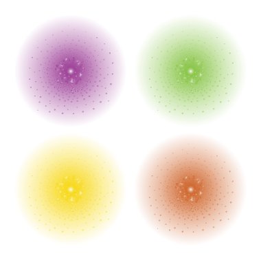 Paint spray beam effect