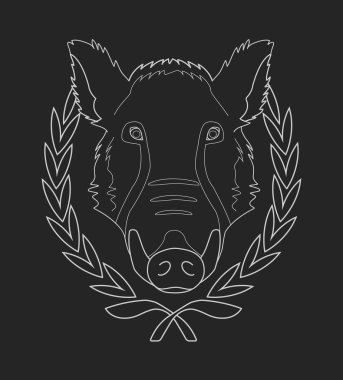 yaban domuzu kafası