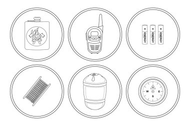 kamp simgeleri ayarlandı.