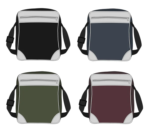 Shoulder bags set — Stock Vector