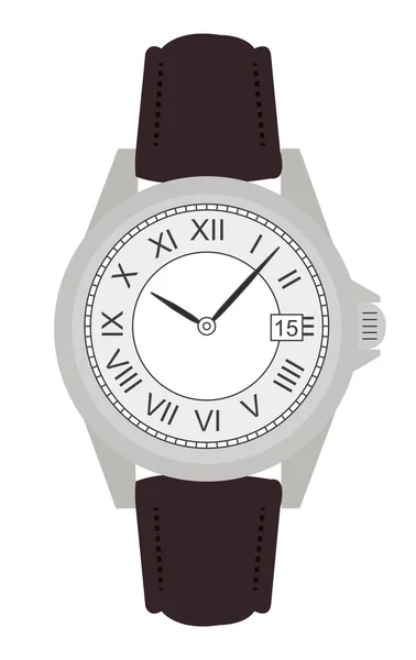 Stylish classic hand watches — Stok Vektör