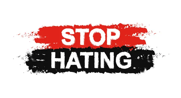 Stop hating paint — Stock Vector