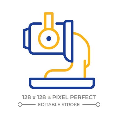 Metal döküm iki renk çizgisi simgesi. Endüstriyel üretim, metalürji. Çelik işi, mühendislik. İşçilik, çift renkli ana hatlar sembolü. Duotone lineer piktogram. İzole bir illüstrasyon. Düzenlenebilir vuruş