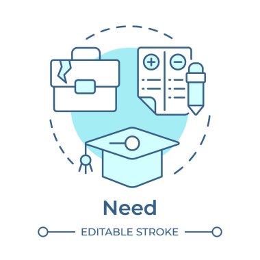 Yumuşak mavi konsept simgesi lazım. Suç teşkil eden davranışlarla ilgili faktörler. RNR modeli. Cezaevi yönetimi. Yuvarlak şekil çizimi. Soyut bir fikir. Grafik tasarımı. Kitapçıkta kullanması kolay