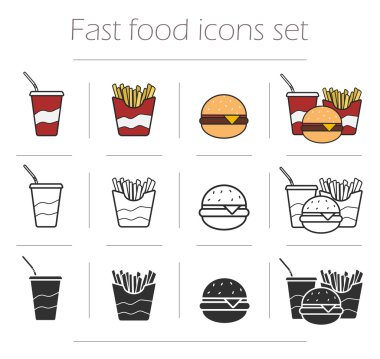 Fast Food Simgeleri Ayarlandı