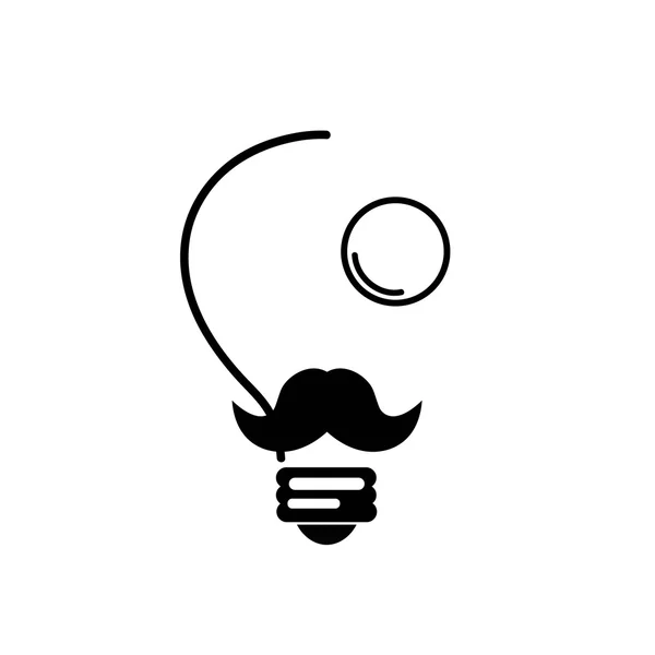 Mr.lightbulb — Stock Vector