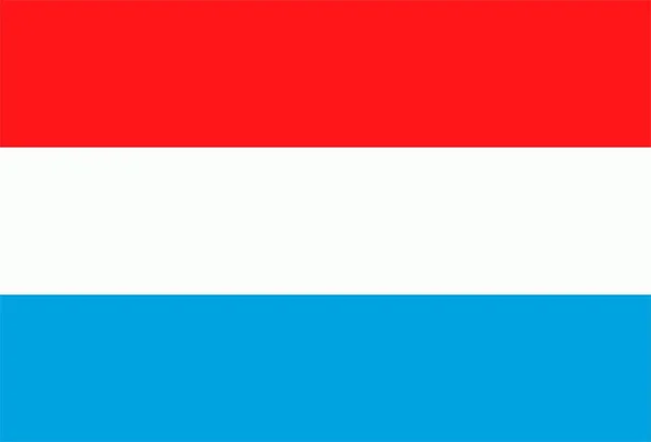 Bandeira Grão Ducado Luxemburgo Soprar Vento Textura Fundo Cidade Luxemburgo — Fotografia de Stock