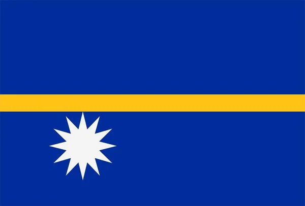 Die Flagge Der Republik Nauru Weht Wind Hintergrundtextur Yaren Denigomodu — Stockfoto