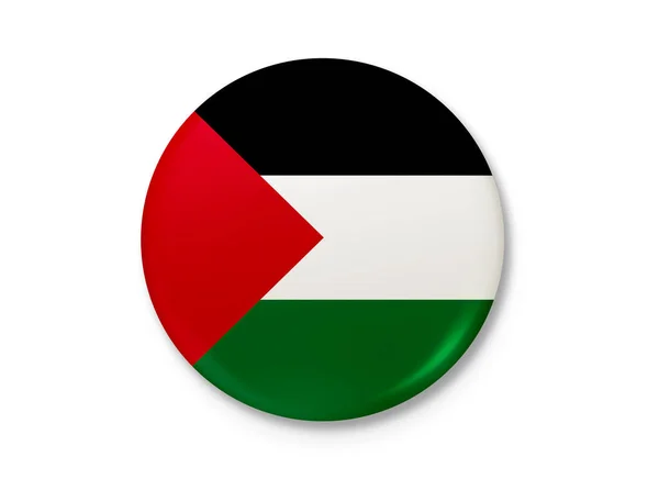 Staten Palestina Flagga Som Blåser Vinden Bakgrundskonsistens Jerusalem Ramallah Gaza — Stockfoto