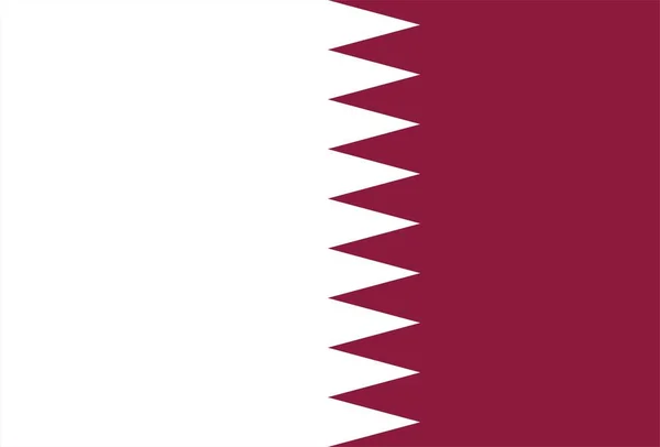 Bandeira Estado Qatar Soprar Vento Textura Fundo Doha Ilustração Render — Fotografia de Stock