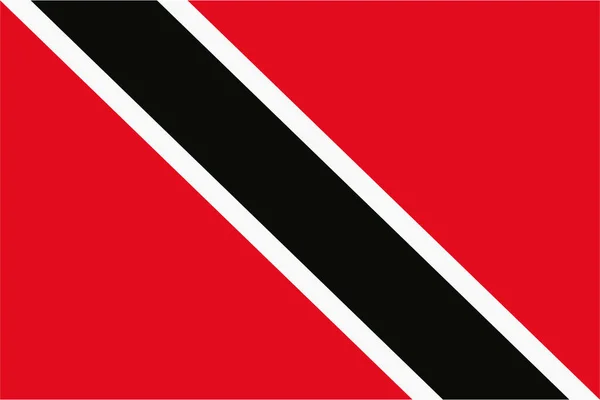 Render Republic Trinidad Tobago Flag Perfect Printing Shirts Posters Wall — Stock Photo, Image