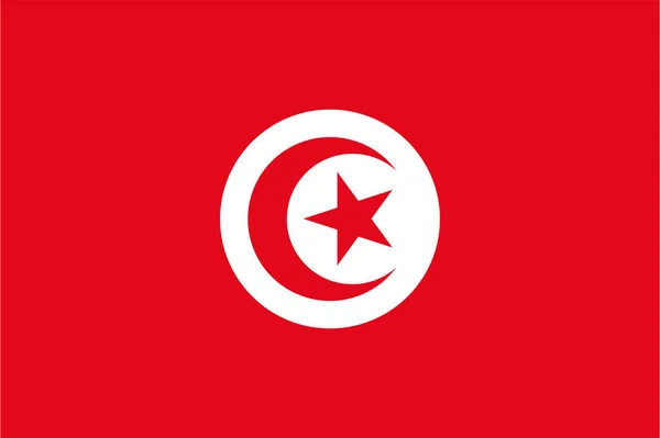 Bandeira República Tunísia Soprando Vento Textura Fundo Tunis Ilustração Render — Fotografia de Stock