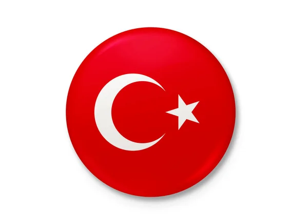 Republika Turcji Konsystencja Tła Ankarze Ilustracja Renderowanie — Zdjęcie stockowe