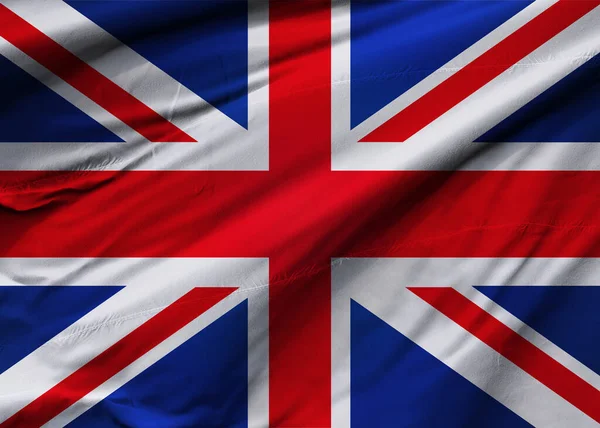 Hazırla. Büyük Britanya ve Kuzey İrlanda (İngiltere) bayrağı unsurlu bayrak. Baskı için yüksek kalite. Resim RGB. 