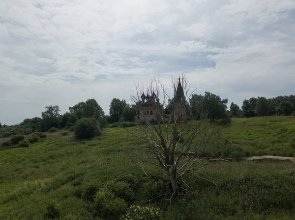 Igrejas Abandonadas Região Kostroma — Fotografia de Stock