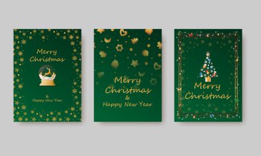 Noel davetiyesi, kart, poster, duvar kağıdı için zarif bir vektör tasarımı. Lüks Noel balosu, kar arka planı, renkli arkaplanda şenlikli çerçeve.