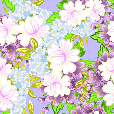 Kusursuz çiçek deseni