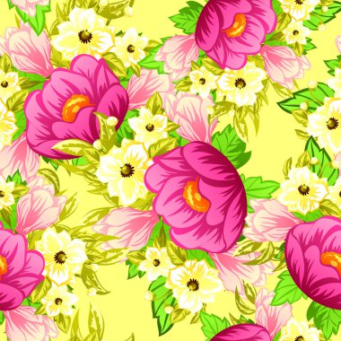 Vektör çiçeksiz desen