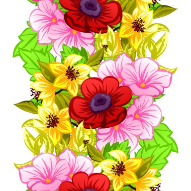 Pembe ve sarı düğün davetiye kartı