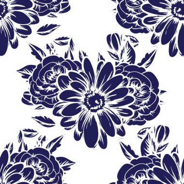 çiçek desen arka plan