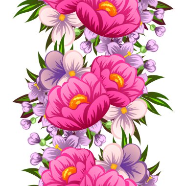 Pembe ve sarı düğün davetiye kartı