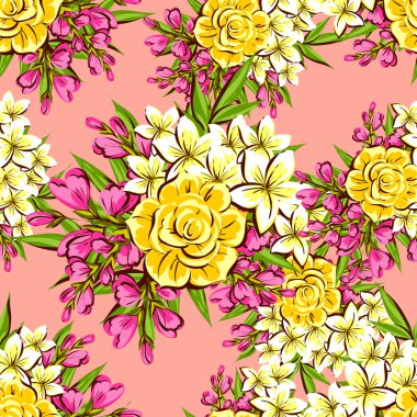 çiçek desen arka plan